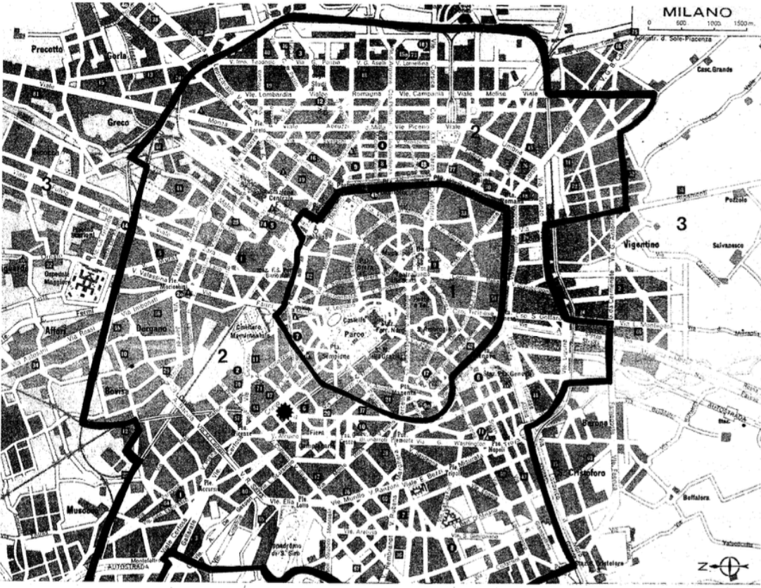 Milan Fiscal Map